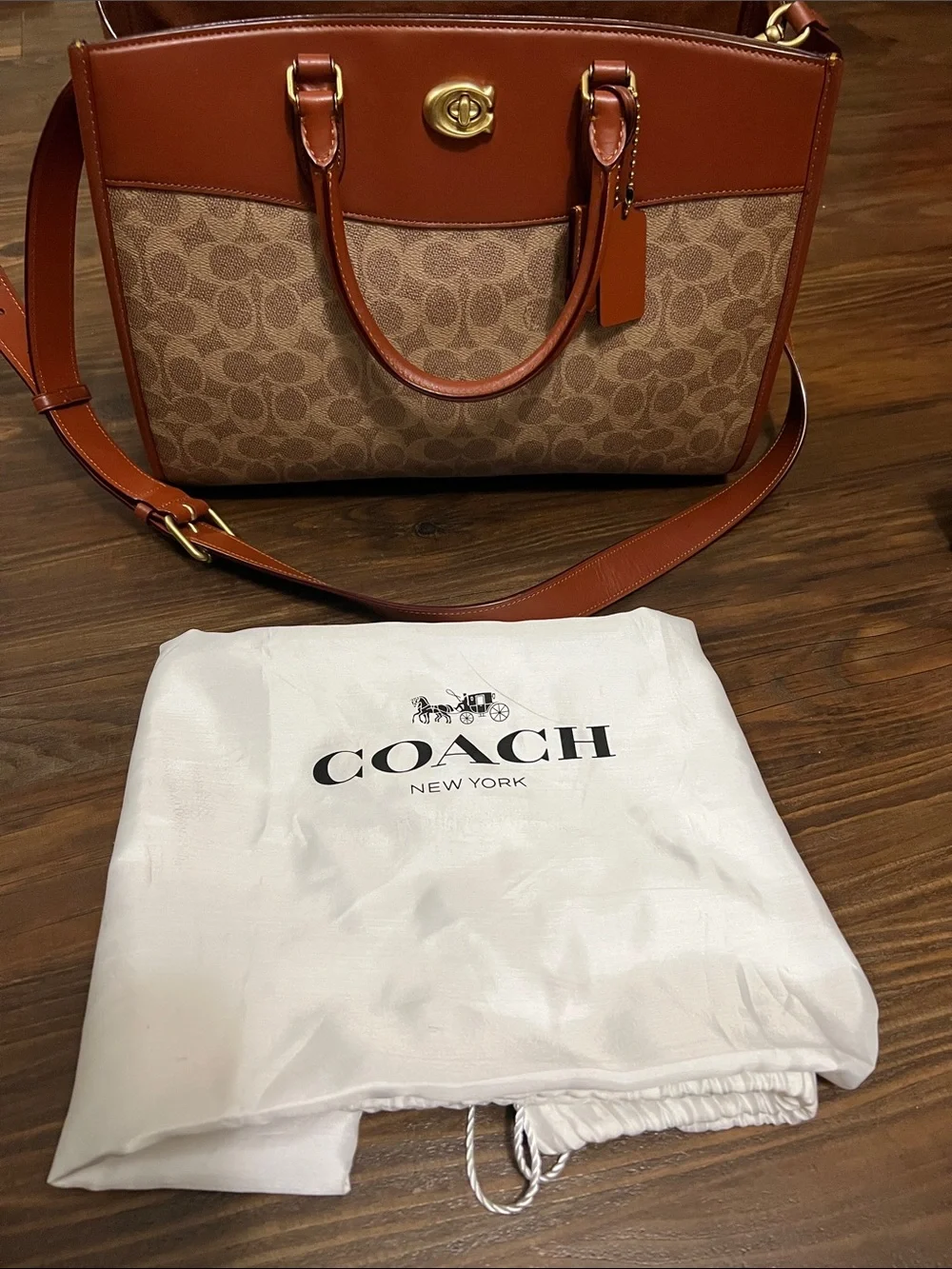 Coach Brooke Carryall in Signature Canvas
